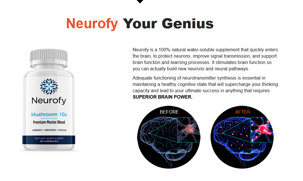 Neurofy Cognitive Enhancer - Think More Faster and take Smarter Steps! -  PromoSimple Giveaways Directory
