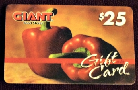 Giant Food Stores Gift Card Balance / Vanilla gift card MasterCard
