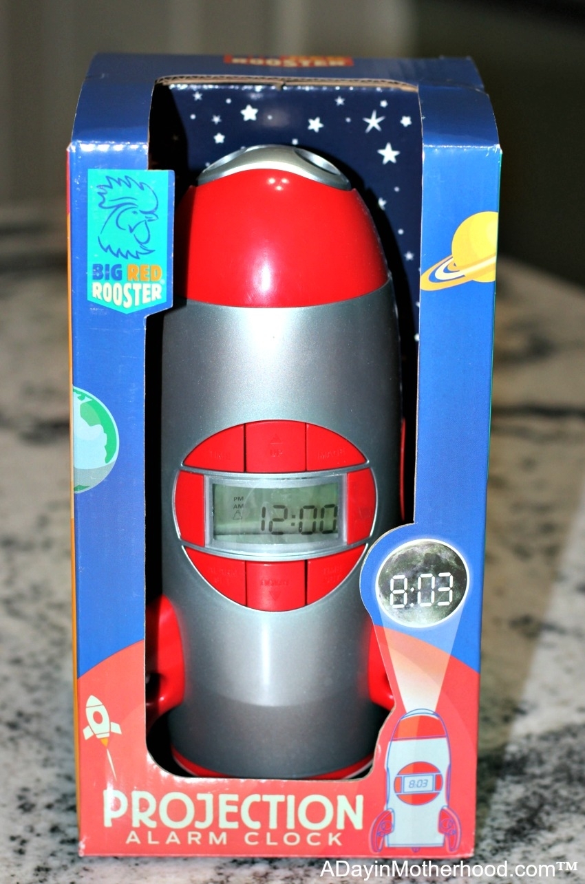 Rocket Ship Alarm Clock Review Giveaway